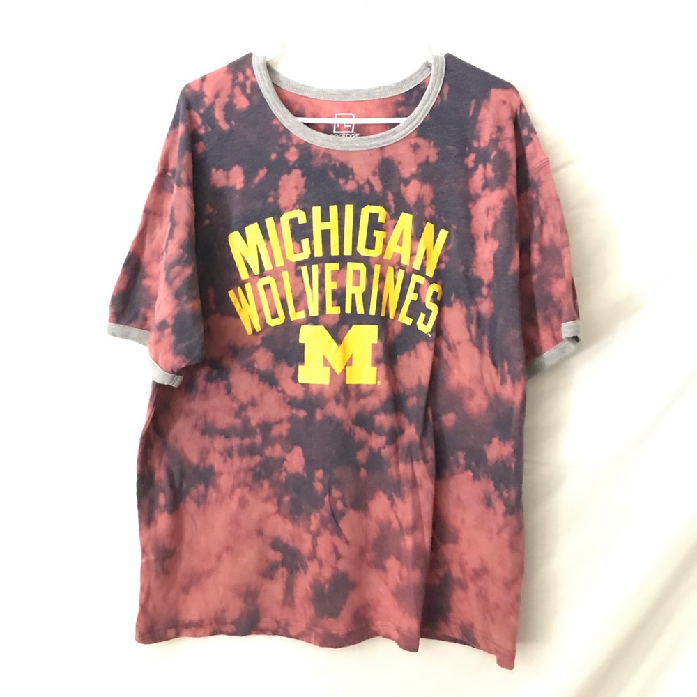 U of Michigan Wolverines tiedye T-shirt